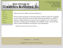 Tablet Screenshot of kennedytaxappeals.com